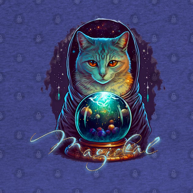 Magickal Space Cat by The Sherwood Forester